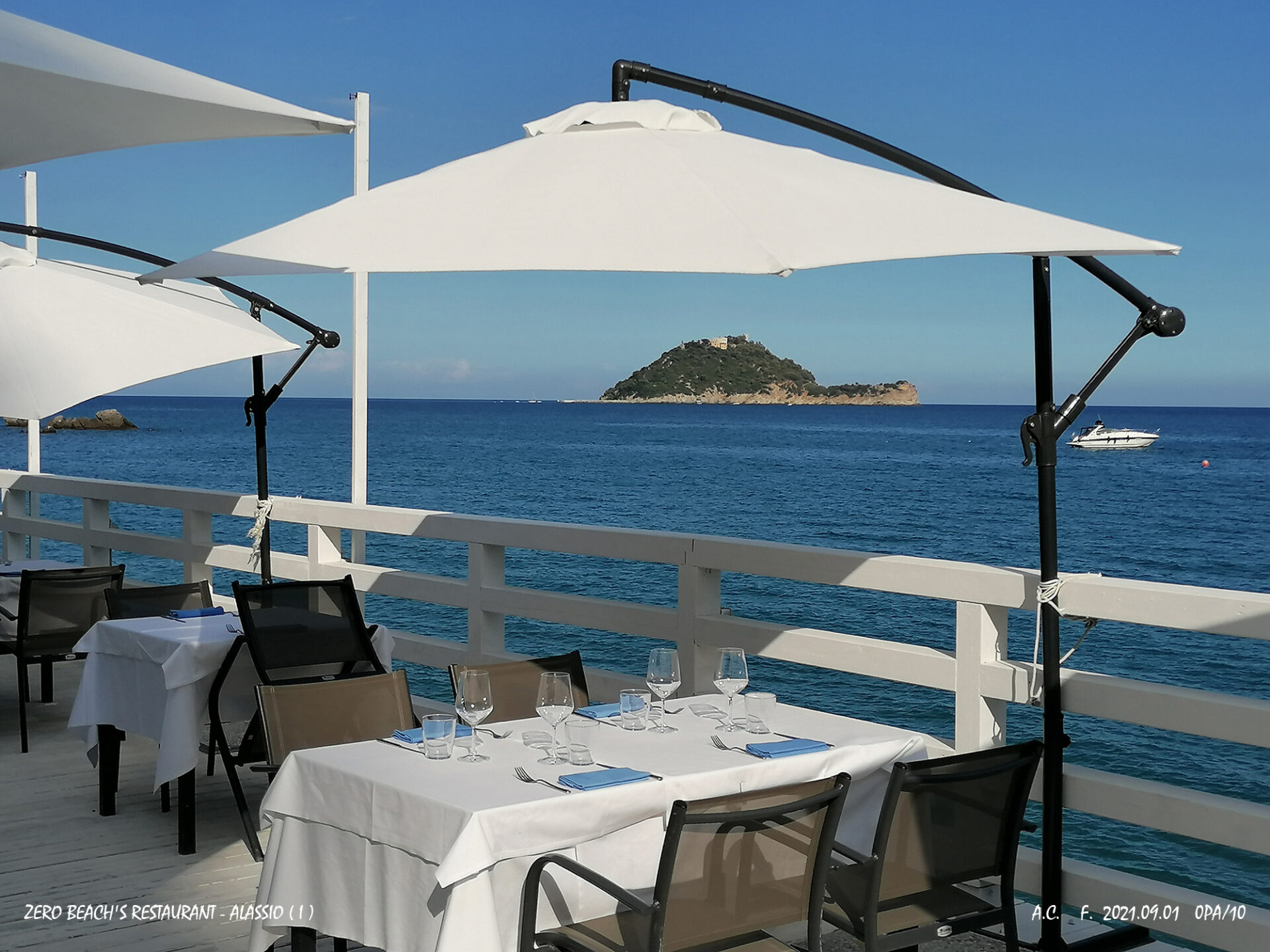 ZERO BEACH'S RESTAURANT-ALASSIO(I)-0PAs