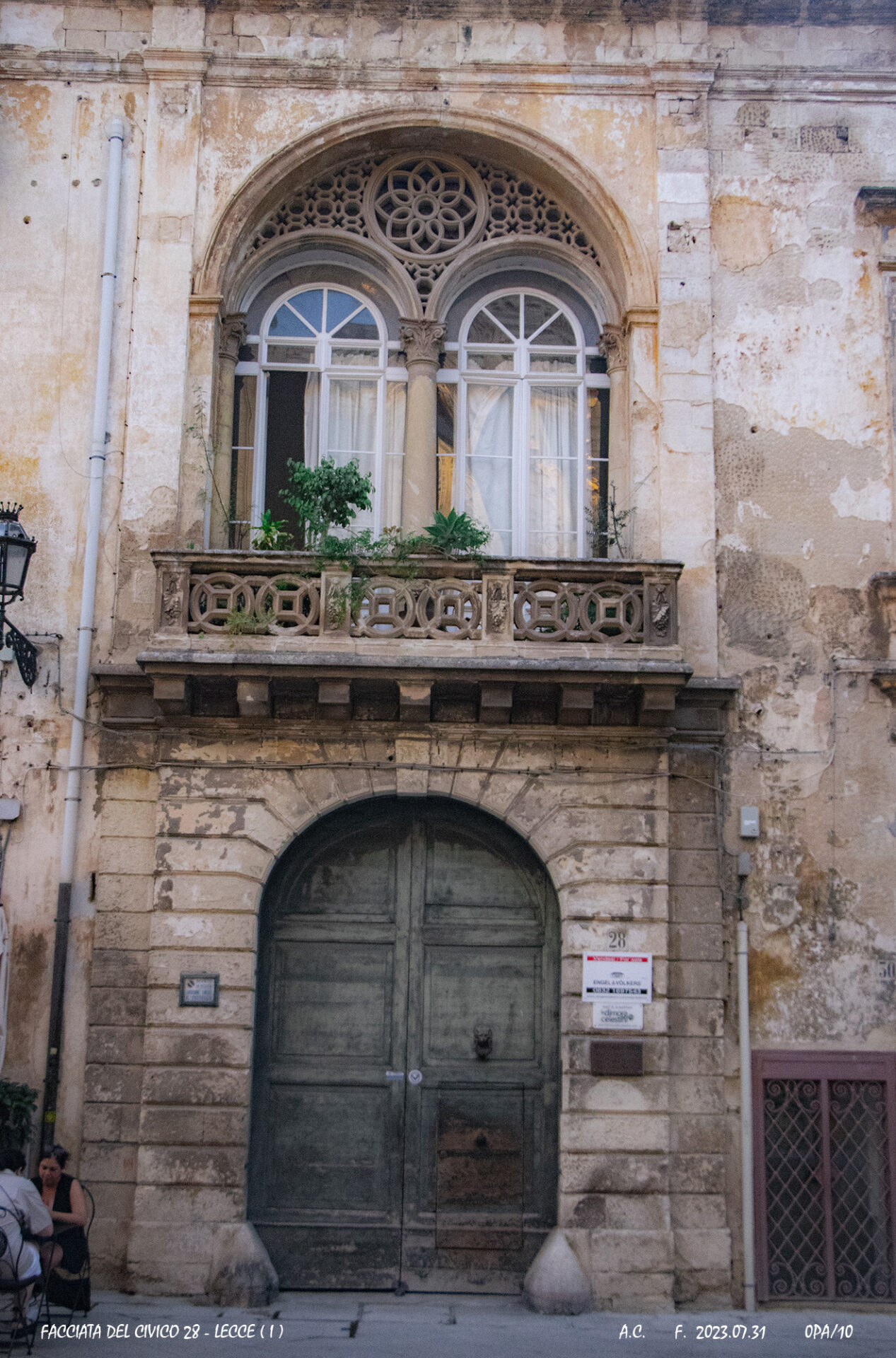 Facciata del Civico28-Lecce(I)-0PAs